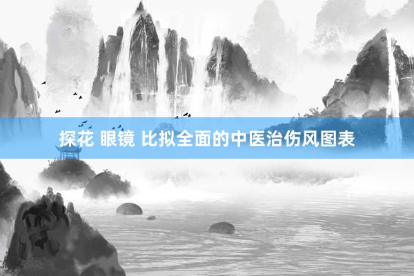 探花 眼镜 比拟全面的中医治伤风图表