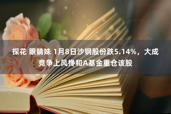探花 眼睛妹 1月8日沙钢股份跌5.14%，大成竞争上风搀和A基金重仓该股