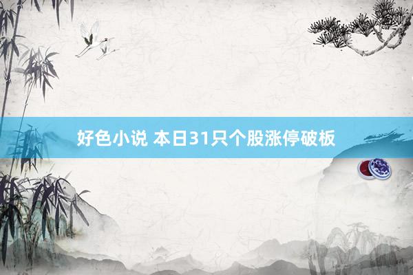 好色小说 本日31只个股涨停破板