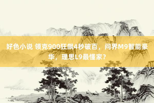 好色小说 领克900狂飙4秒破百，问界M9智能豪华，理思L9最懂家？